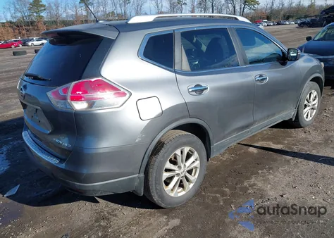 2015 Nissan Rogue Sv z USA, uszkodzony, nr VIN KNMAT2MV0FP573090